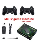 Retro Game Console,Retro Game Stick,Plug & Play Video TV Game Stick Within 20000+ Games Built-in, 4K HDMI Nostalgia Stick Game for TV, Dual Controllers (64G)-32G/10,000+ games