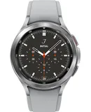 SAMSUNG Galaxy Watch 4 Classic 46mm Smartwatch with ECG Monitor Tracker for Health, Fitness, Running, Sleep Cycles, GPS Fall Detection, Bluetooth, US Version, Silver