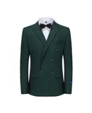 Braveman Men's Slim Fit 2-Piece Double Breasted Suit