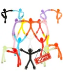 TRYMAG Man Fridge Magnets, Cute Magnets Fridge for Adults, Toys for Fridge,  Toy for Locker, Office, School Decoration, 20Pcs