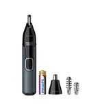Philips Norelco Nose Trimmer 3000 for Nose, Ears Eyebrows #NT3600/62 (Black)