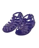 Gladiator Girl Jellies Sandal - 6 Purple by DelSol for Kids - 1 Pair Sandals