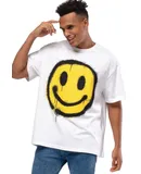 Cotton T-shirt - Happy White