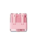 Monster Airmars XKT12 Transparent True Wireless Transparent Semi-In-Ear Bluetooth Headphones-pink