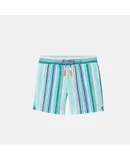 Lison Boy's Stripes Swimshorts In Blue