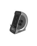 New three-in-one bedside wireless charger, clock alarm clock wireless charging bluetooth speaker, rechargeable set alarm clock for sound multi-function charger
