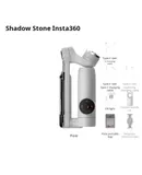 Shadowstone (Insta360) Flow cell phone gimbal stabilizer collapsible telescopic selfie stick intelligent following three-axis stabilization anti-shake vlog shooting handheld stabilizer (Gray Creation Edition)