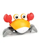 Crawling Crab Baby Toys Infant - Tummy Time Toy Gifts for 3 4 5 6 7 8 9 10 11 12 Boy Girl with Learning Crawl System