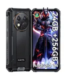 OUKITEL G1 Rugged Smartphone Unlocked - 24+256GB/1TB Android 14 Rugged Cellphones,,Black