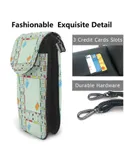 Board Game Board Monopoly Pu Leather Crossbody Phone Bag Card Slots Flip Phone Purse With Adjustable Strap 7.6x4.9inch