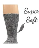 Regenerated Wool Diabetic Outdoor Hiking Extra Wide Calf Men Socks