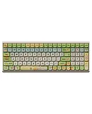 Lofree Mechanical Keyboard 100 Key Wireless Bluetooth Cute Red Axis Laptop, Cat Theme