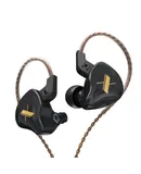 KZ EDX Customized Heavy-Bass Earphone In-ear Headphone with Stereo Stage Sound Noise Cancelling Wired Earbuds with Detachable Cable for Smartphones Music Player PC Tablet (No Mic)