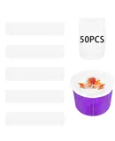 50-Pack of Pool Skimmer Socks - Excellent Savers for Pool Baskets and Skimmers - Ideal for Inground or Above Ground Pools - Filters Debris and Other Small Particles-50 pieces (white)