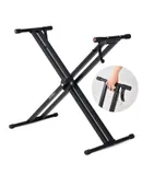 Keyboard Stand Height Adjustable One Hand Trigger Quick Release Portable Key Board DJ Stands