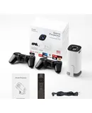 P30 MAX Retro Video Game Console & Mini Portable Smart Projector | Android 11 |720P/4K H713 LCD Home Projector & Gaming Box - New