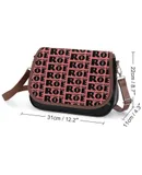 Pro-choice Roe V. Wade Vintage Crossbody Bag for Women Medium Leather Hobo Bags Shoulder Bag Classic City Leather Satchels