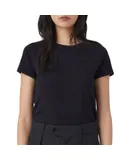 Closed Basic Cotton Tee In Black