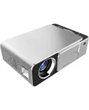 T6 Mini LED Projector, Full HD 4K 30~170 inch Large Screen Portable Projector Home Theater Smart Video Projector(US Plug)