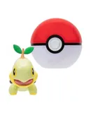 Pokemon Clip 'N' Go - Turtwig + Poke Ball