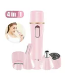 Women's Grooming Trimmer, 4 in 1 Electric Epilator, Waterproof Epilator Blade Set