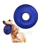 SuperChewy Tough Dog Ring Toy Strong Natural Rubber | Dog Chew Toy for Aggressive Chewers | Durable Tug Toy | Strong Dog Ring Toy | Large Breed Tested