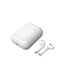 i12 True Wireless Earphones Wireless BT Earphones BT 5.0 Smart TWS Headset Portable Sports TWS Wireless Headset with 300mAh Charging Case Touch-control Noise Reduction Compatible with Android / iOS Devices