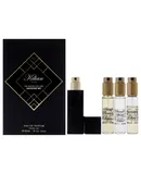 Cellars Discovery Set by Kilian for Unisex - 4 Pc Giftset 0.25oz Straight to Heaven Perfume Spray, 0.25oz Memento Mori Perfume Spray, 0.25oz Calice Becker Perfume Spray, 0.25oz Angles Share Perfume Spray.