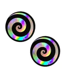 Neva Nude Pasty Spiral Holographic