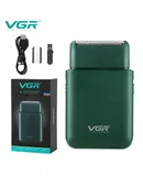 VGR V-390 Car Portable Shaver Electric Mini Shaver Push white reciprocating shaving