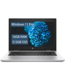 HP ProBook 640 G5 - 14-inch Business Laptop, Backlit Keyboard, Fingerprint, Intel Core i5-8265U, 32GB RAM, 1TB SSD, Webcam, Windows 11 Pro (Excellent Refurbished)