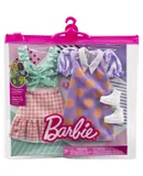 Barbie Fashions 2-Pack, 2 Outfits & 2 Accessories: Polka Dot Blouse & Gingham Skirt