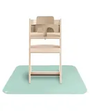 Baby Splat Mat 42.5x42.5 Inch (Roman Green) | Water Resistant for Under High Chair and Infant Play