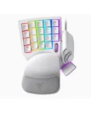 Razer Razer Talos Scorpion Pro Mercury Single Handed Gaming Analog Optical Shaft Keyboard Gaming Backlit-white