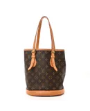 Louis Vuitton Monogram Canvas Petit Bucket Bag 23