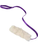 Dingo Dog Toy Sheepskin Chaser with Long Violet Lead 50