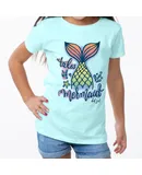 Girls Crew Tee - Tales of a Mermaid - Chill by DelSol for Women - 1 Pc T-Shirt (3T)