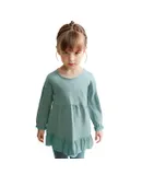 Ultra-Soft Long Sleeve Tee for Baby Girls | Cuddle-Friendly Everyday Top for Toddlers (6 Months to 4 Years) | Must-Have Wardrobe Basic