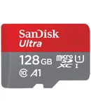 SanDisk 128GB Ultra microSDXC UHS-I Memory Card  - Up to 140MB/s, C10, U1, Full HD, A1, MicroSD Card - SDSQUAB-128G-GN6MA [New Version]