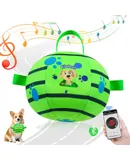 Interactive Dog Toys Chew-Resistant Interactive Dog Ball Nylon Dog Balls with Rope Bluetooth-Enabled for Music Connection Moving Dog Ball Interactive Dog Balls for Small Dogs