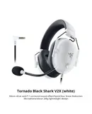 Razer BlackShark V2 X Gaming Headset: 7.1 Surround Sound Capable - 50mm Drivers - Memory Foam Cushion - for PC, PS4, Nintendo Switch - 3.5mm Headphone Jack -white