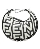 Fendi x Marc Jacobs Fendigraphy Black and White Hobo Nano Bag