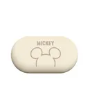 Disney new k88 bluetooth headset hanging ear type intelligent noise reduction long life sports ear-Beige mickey