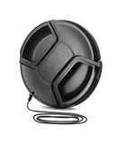 72mm Universal Extra Durable Center Pinch Snap On Lens Cap Front Dust Cover for Canon Nikon Sony Fujifilm SLR Mirrorless Camera Lenses