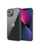 JETech Case for iPhone 13 Mini 5.4-Inch, Non-Yellowing Shockproof Phone Bumper Cover, Anti-Scratch Clear Back