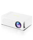 HIBEAMER M200 Home Mini LED Projector Mini children's home portable wired mobile phone same screen projector 1080P