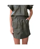 Melissa Nepton Mikia Mini Skirt In Olive