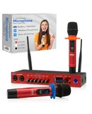 Pyle UHF Wireless Microphone System, Bluetooth,
