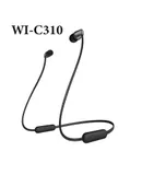 Sony WI-C310 wireless stereo headphones, comfortable to wear and enjoy music, black