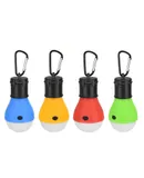 Portable LED Tent Light Camping Light Bulb with Clip Hook Battery Powered Emergency Lights for Hiking Fishing Outage